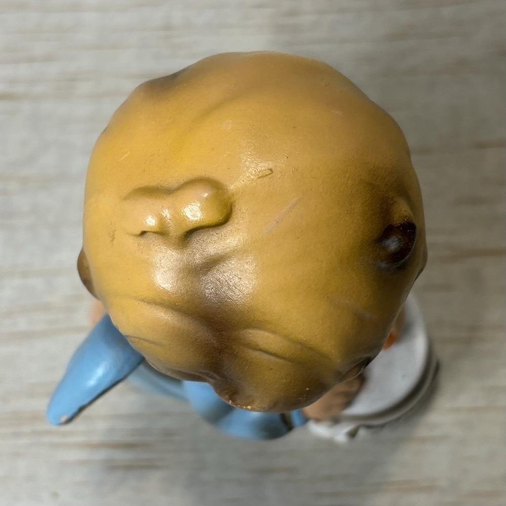 Josef Originals Wee Folks Blonde Baby Angel Sneaking In COOKY Jar VTG Porcelain - Picture 7 of 8
